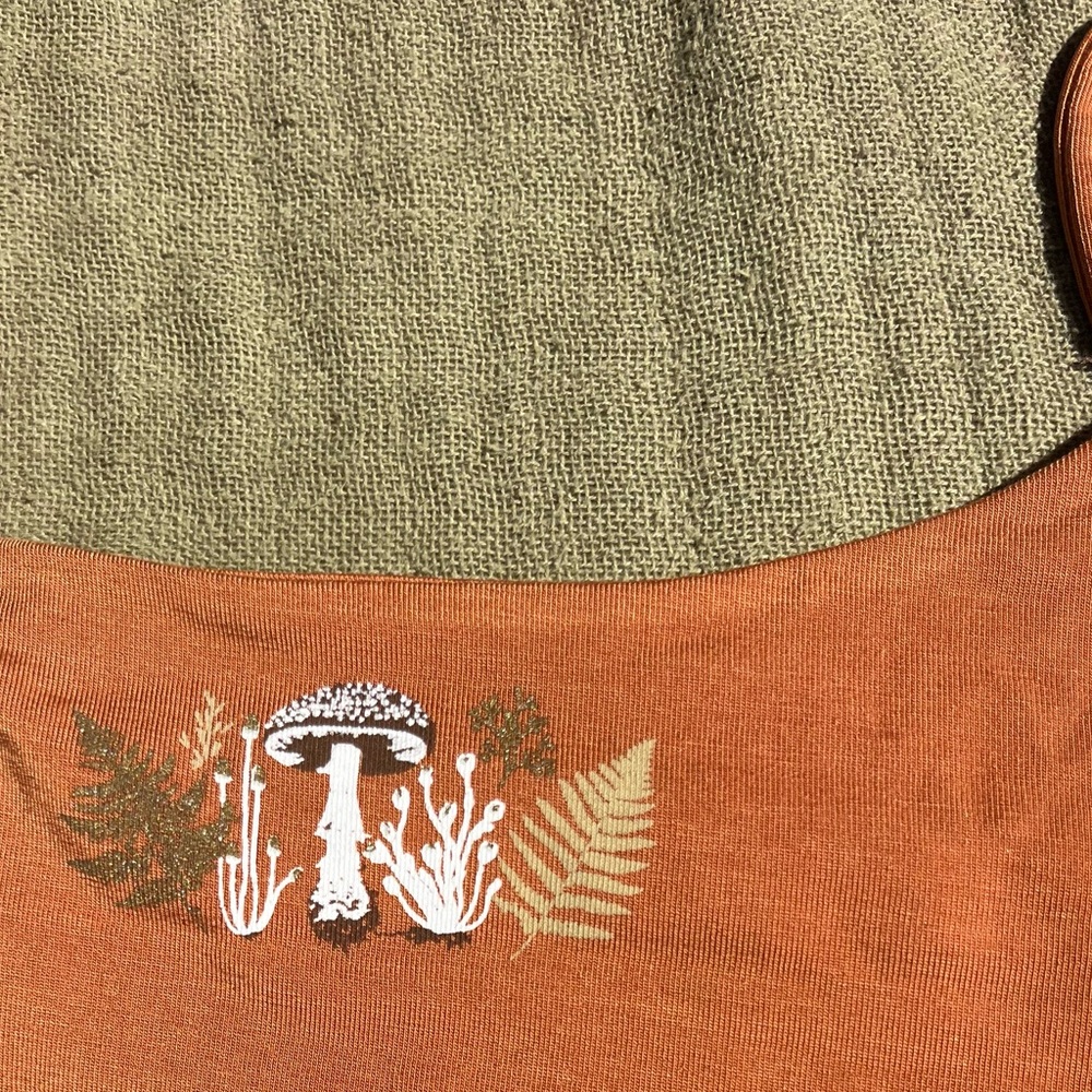 Elegant Rust Camisole with Embroidery